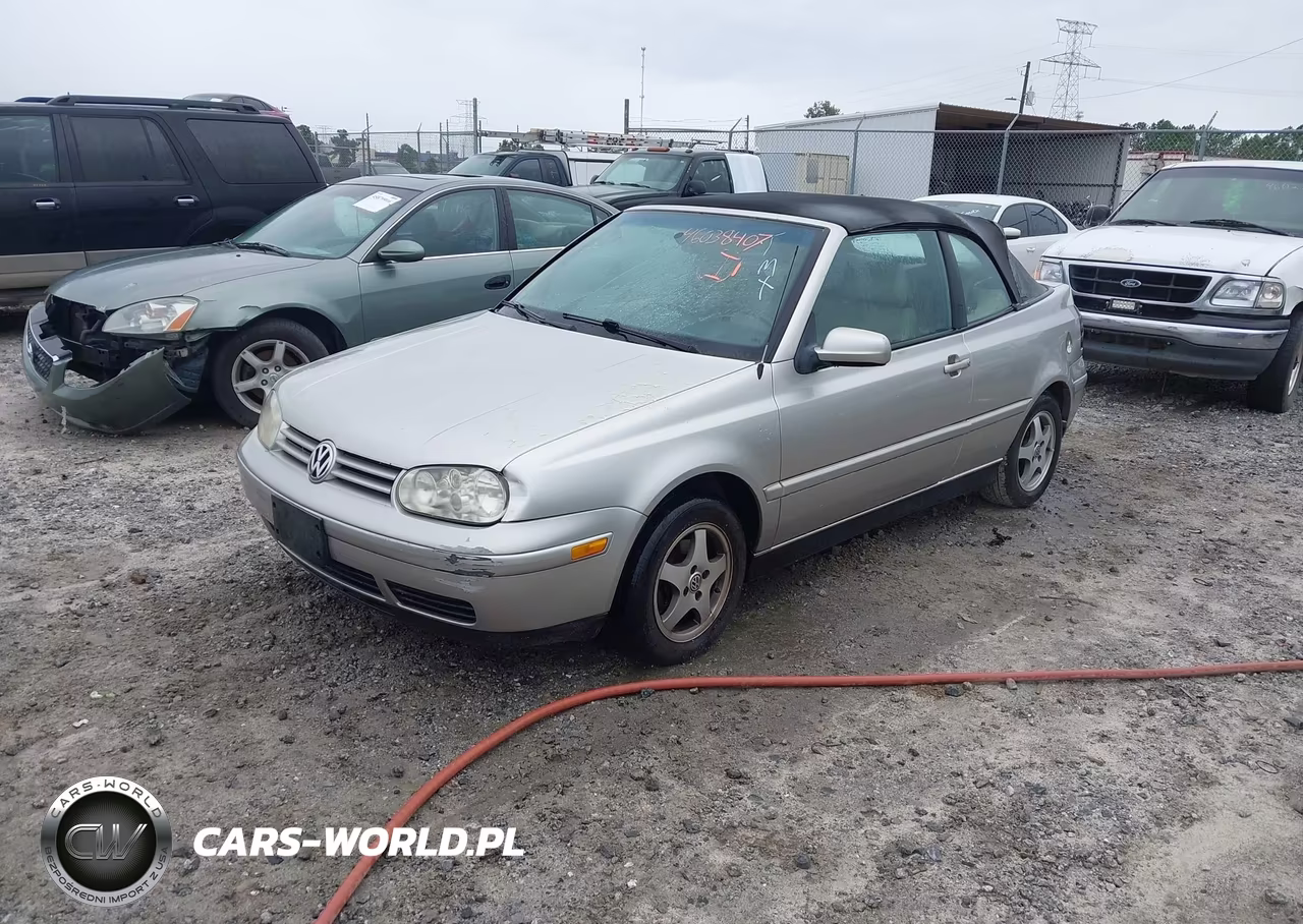 1999 Volkswagen Cabrio Gls VIN:3VWDB61E8XM816497 - 2