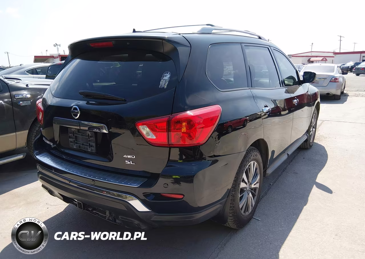 2017 Nissan Pathfinder Sl VIN:5N1DR2MM9HC626247 - 4