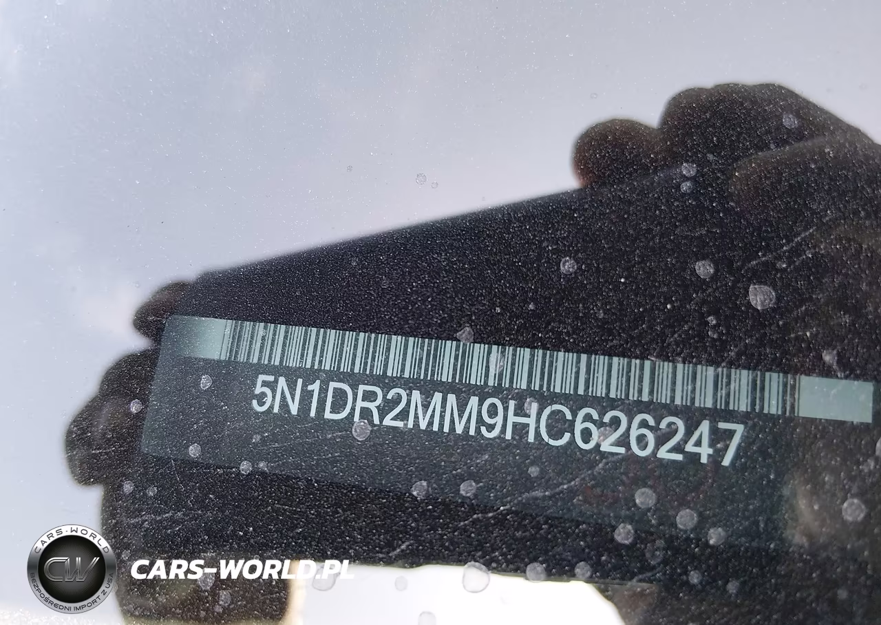 2017 Nissan Pathfinder Sl VIN:5N1DR2MM9HC626247 - 9
