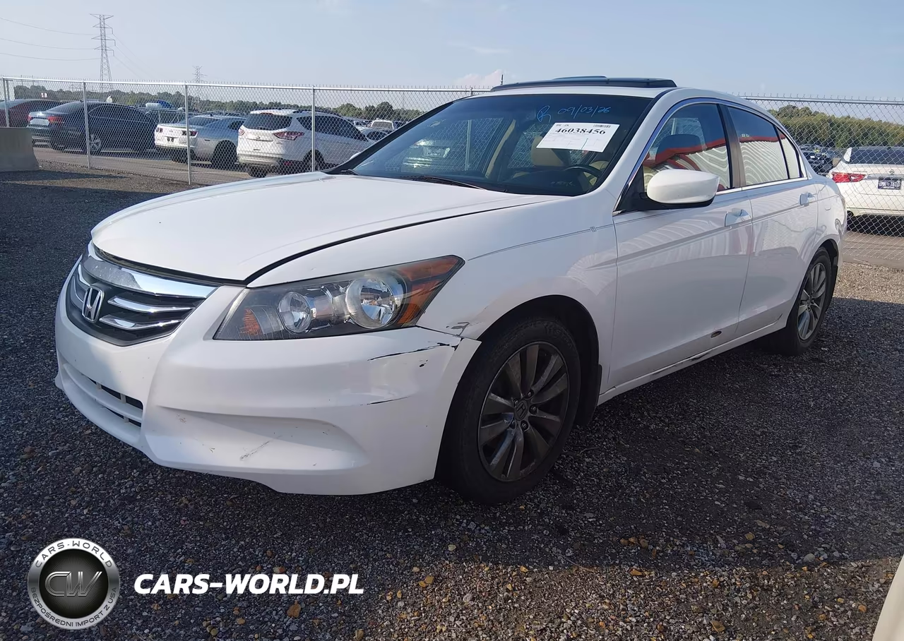 2012 Honda Accord 2.4 Ex-L VIN:1HGCP2F86CA070507 - 2