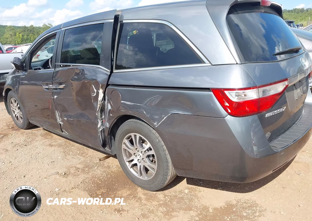 2012 Honda Odyssey Ex VIN:5FNRL5H41CB100827 - 3