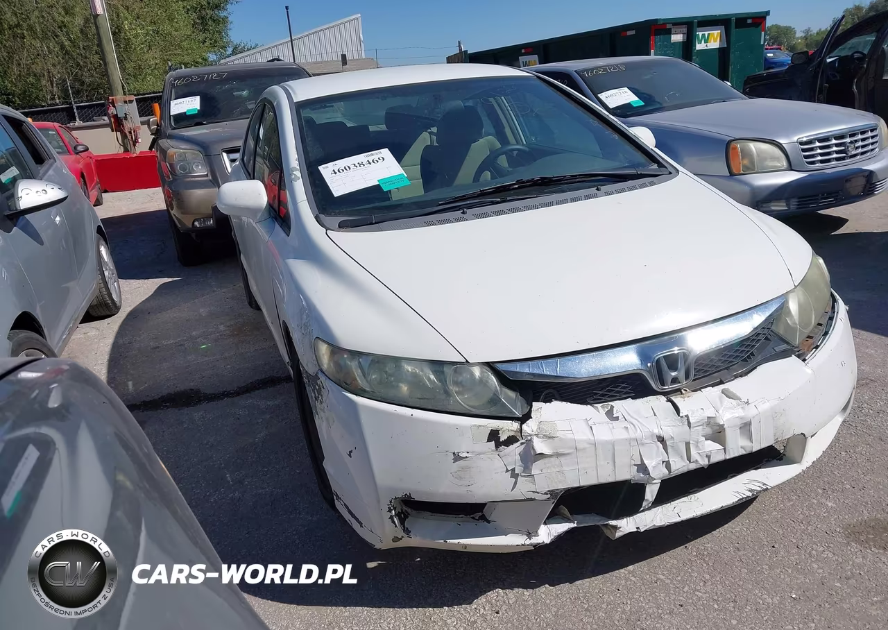 2009 Honda Civic Lx VIN:19XFA16589E048074 - 1
