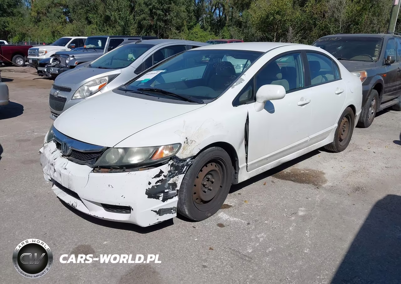 2009 Honda Civic Lx VIN:19XFA16589E048074 - 2