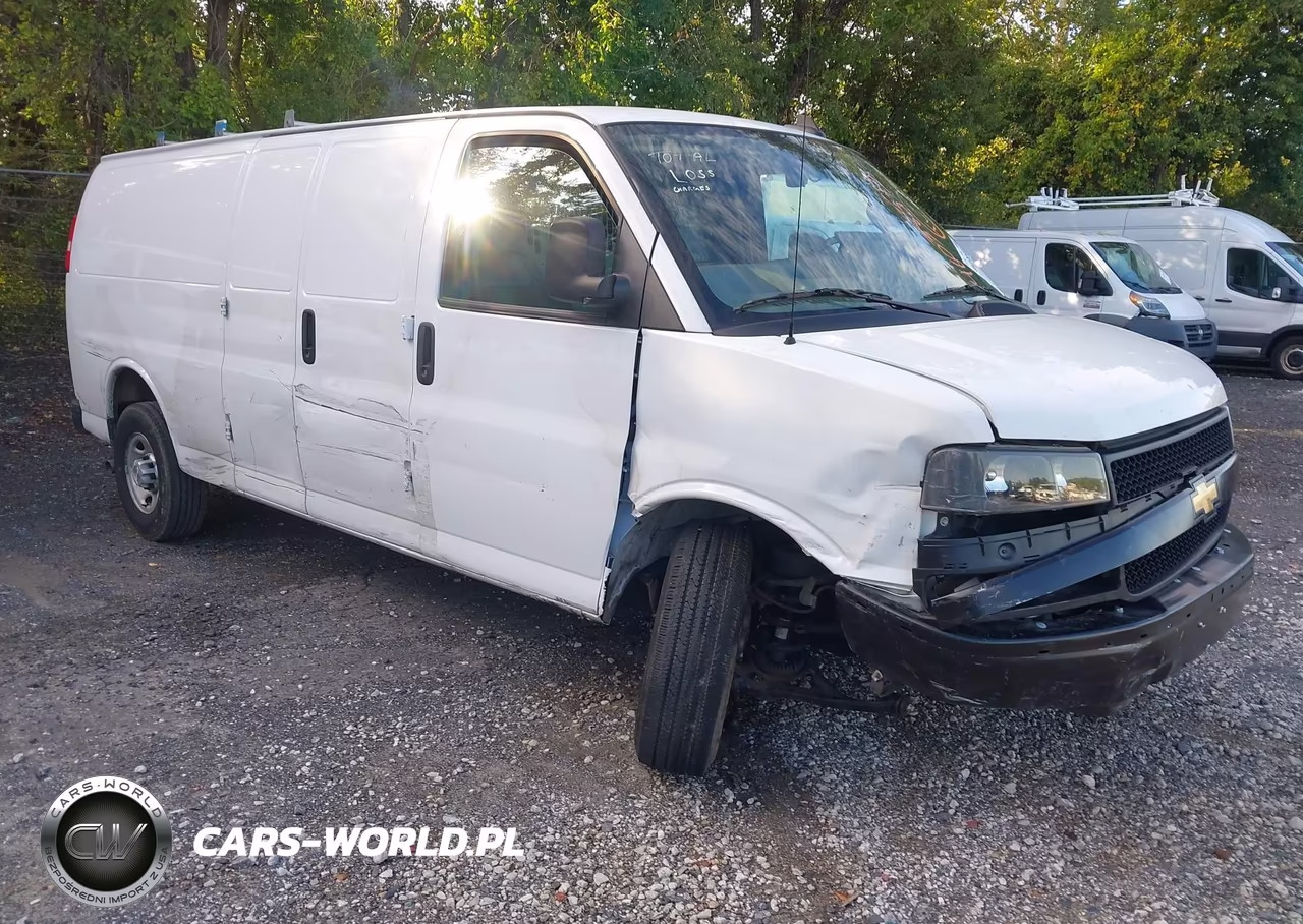 2024 Chevrolet Express Cargo Rwd 2500 Extended Wheelbase Wt VIN:1GCWGBFP8R1288086 - 1
