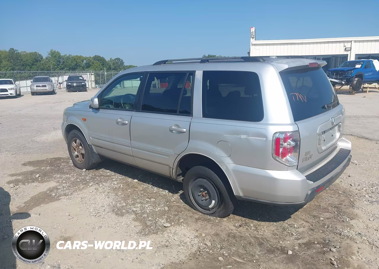 2006 Honda Pilot Ex-L VIN:5FNYF28566B022317 - 3