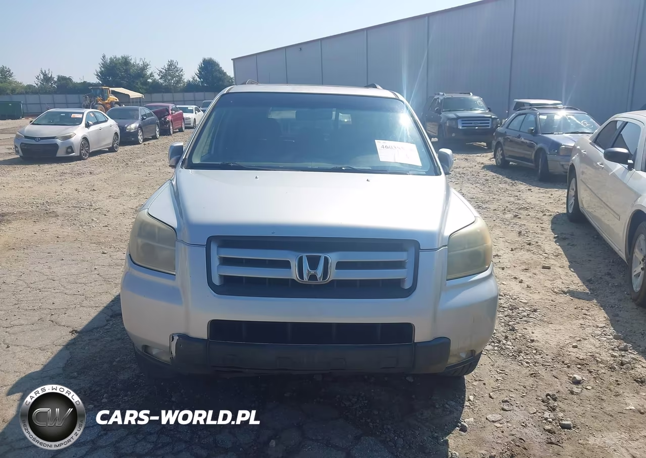2006 Honda Pilot Ex-L VIN:5FNYF28566B022317 - 6