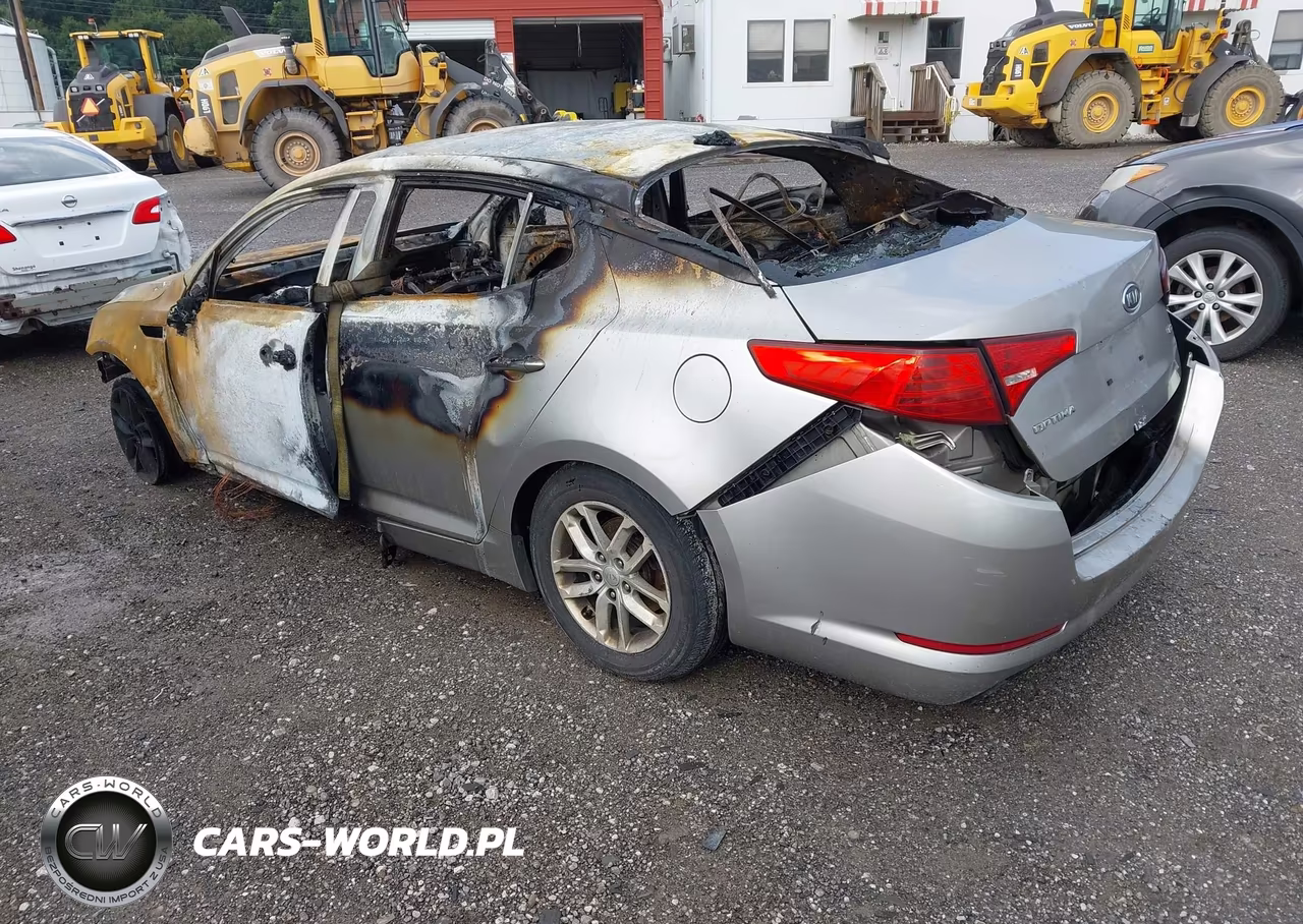2012 Kia Optima Lx VIN:KNAGM4A72C5289988 - 3