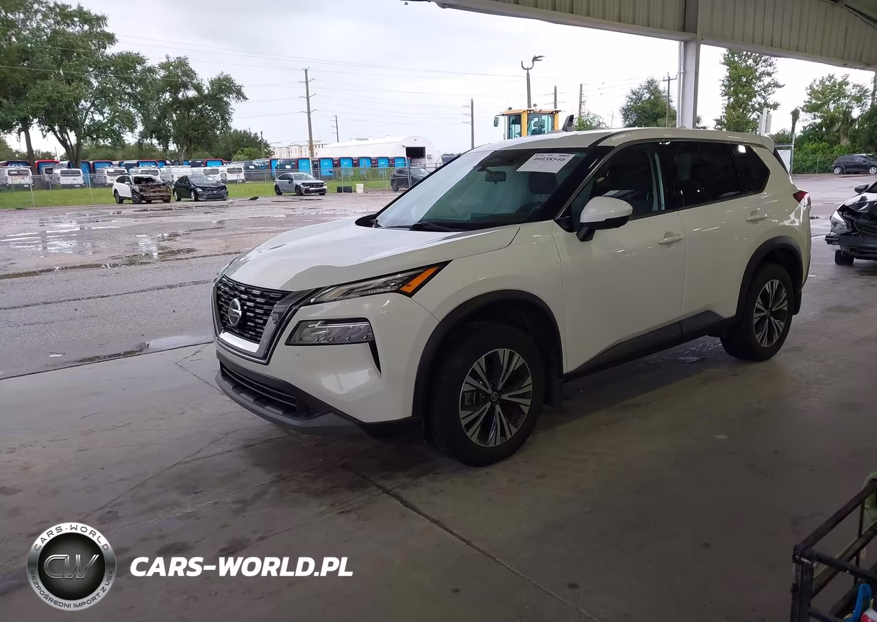 2021 Nissan Rogue Sv Fwd VIN:5N1AT3BA3MC809348 - 2
