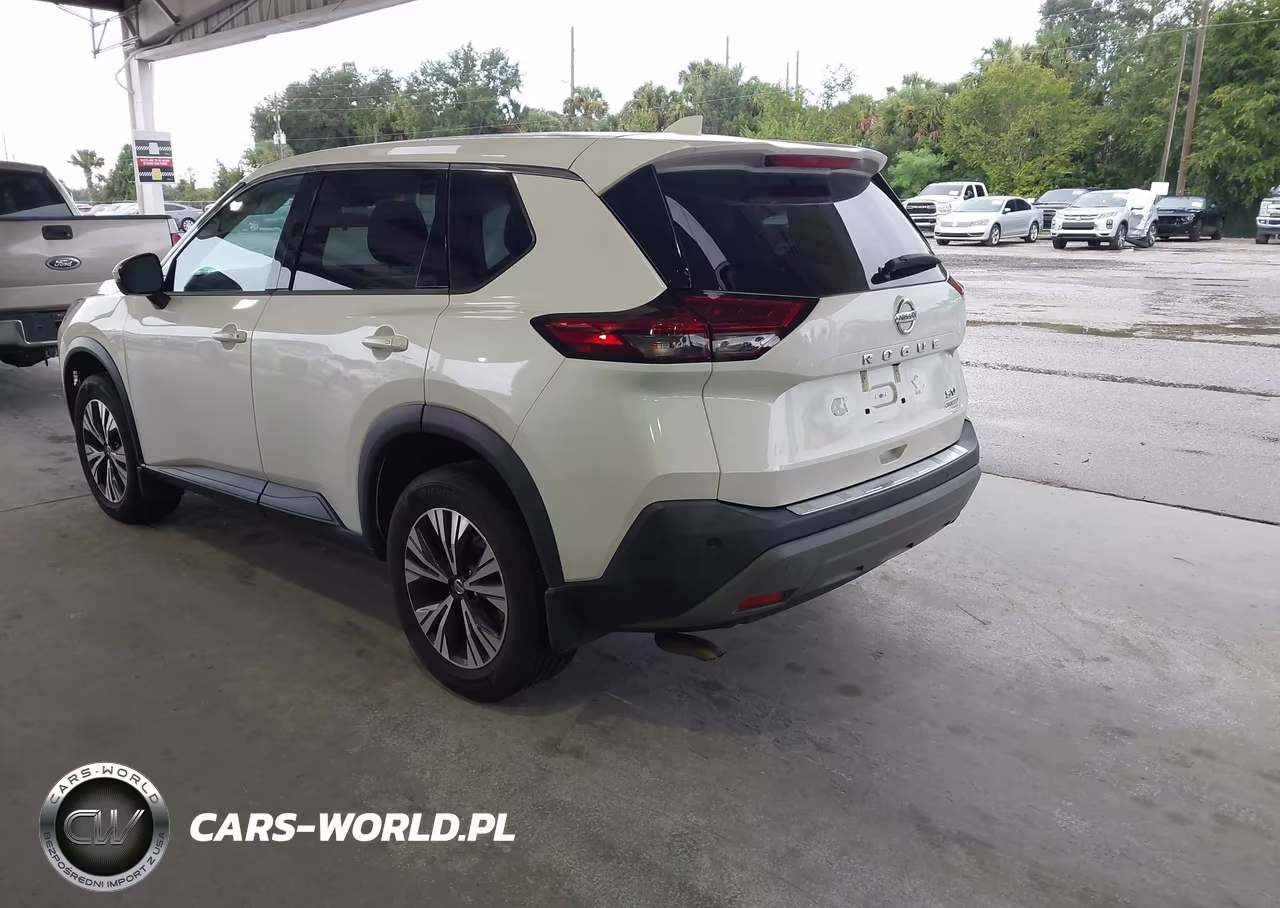 2021 Nissan Rogue Sv Fwd VIN:5N1AT3BA3MC809348 - 3