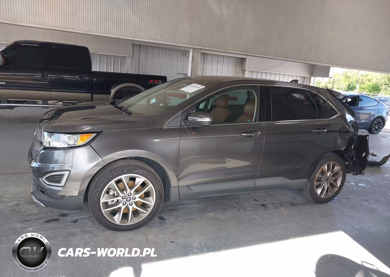 2018 Ford Edge Titanium VIN:2FMPK3K89JBB70592 - 15