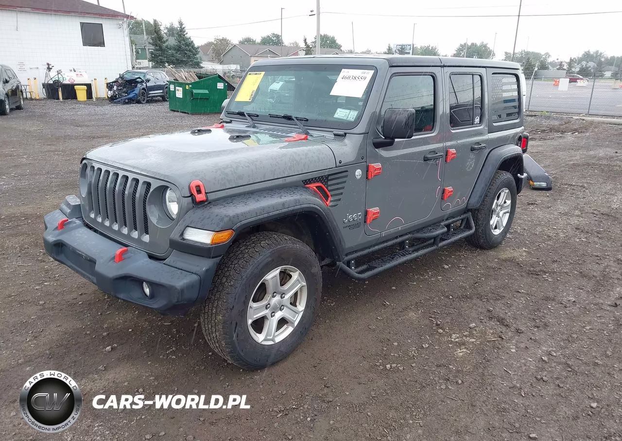 2019 Jeep Wrangler Unlimited Sport S 4X4 VIN:1C4HJXDN9KW683914 - 2