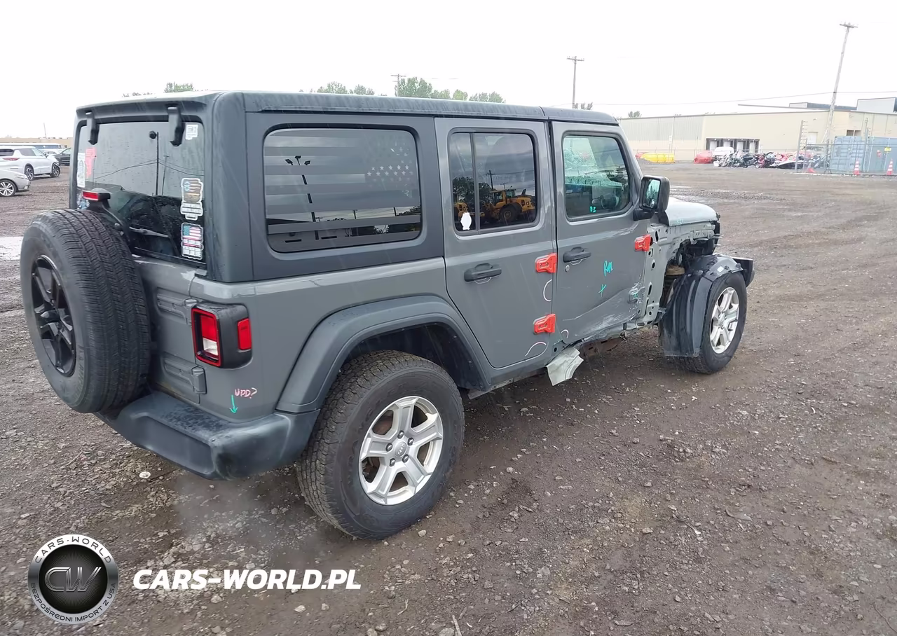2019 Jeep Wrangler Unlimited Sport S 4X4 VIN:1C4HJXDN9KW683914 - 4