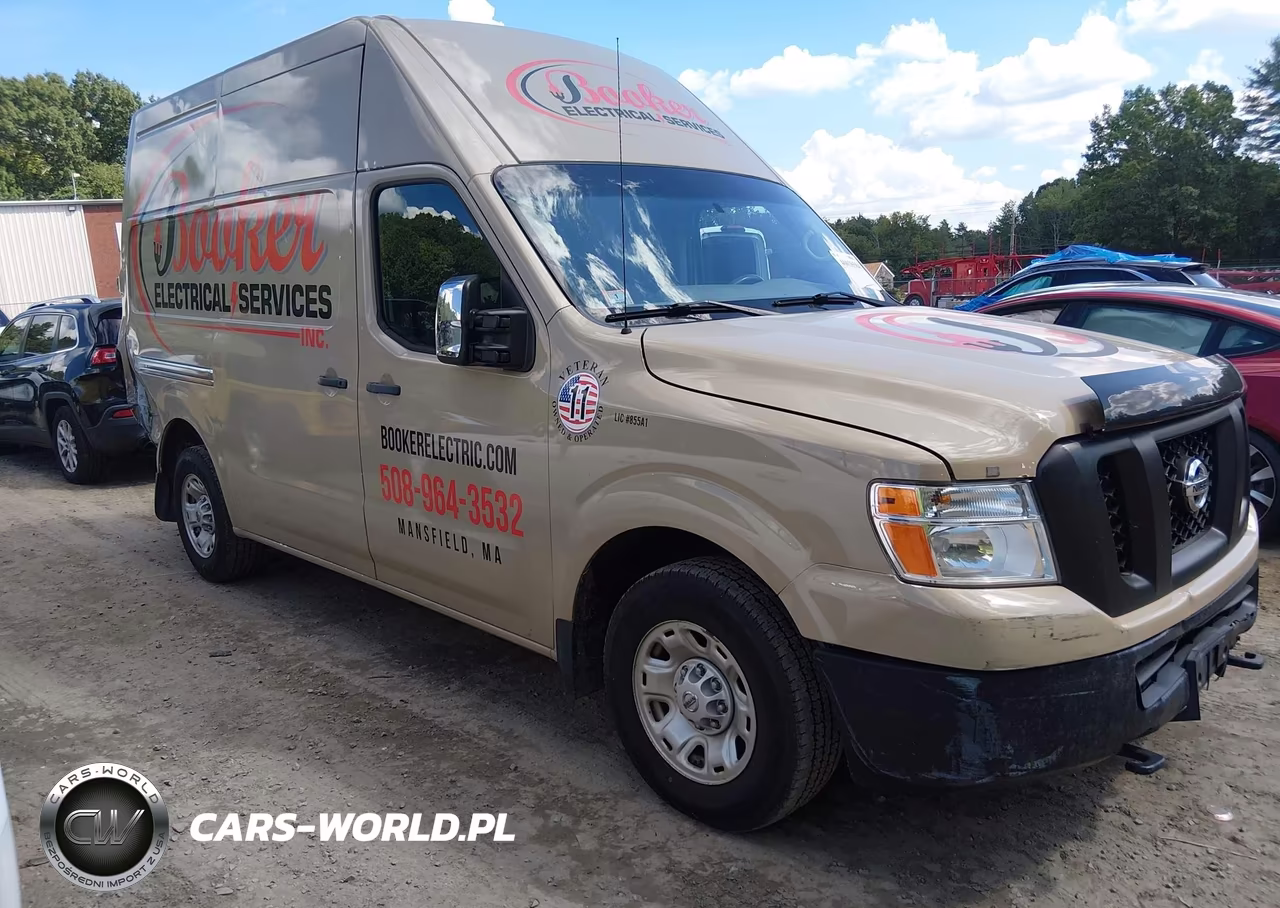 2020 Nissan Nv Cargo Nv2500 Hd Sv High Roof V8 VIN:1N6AF0LY5LN811477 - 1