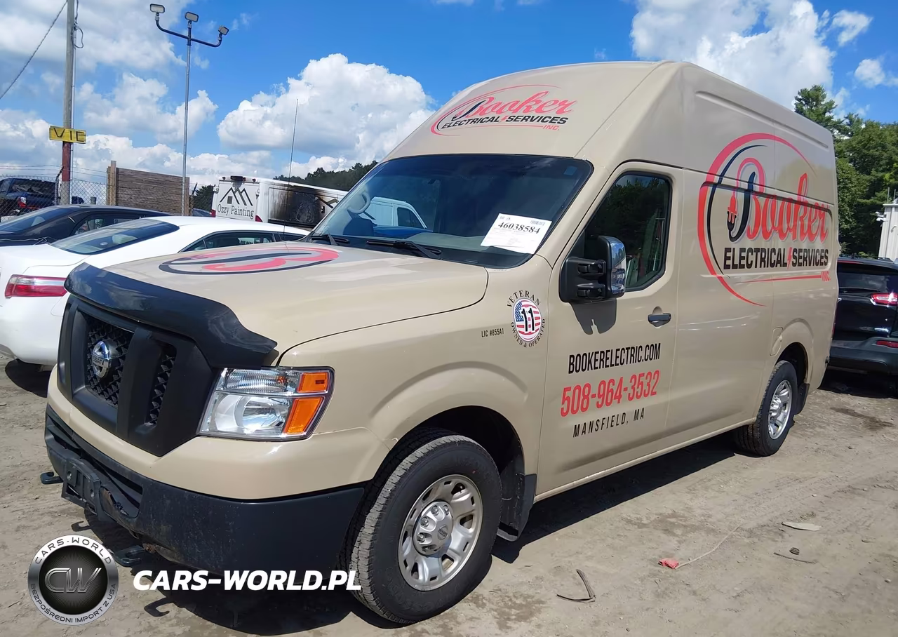 2020 Nissan Nv Cargo Nv2500 Hd Sv High Roof V8 VIN:1N6AF0LY5LN811477 - 2