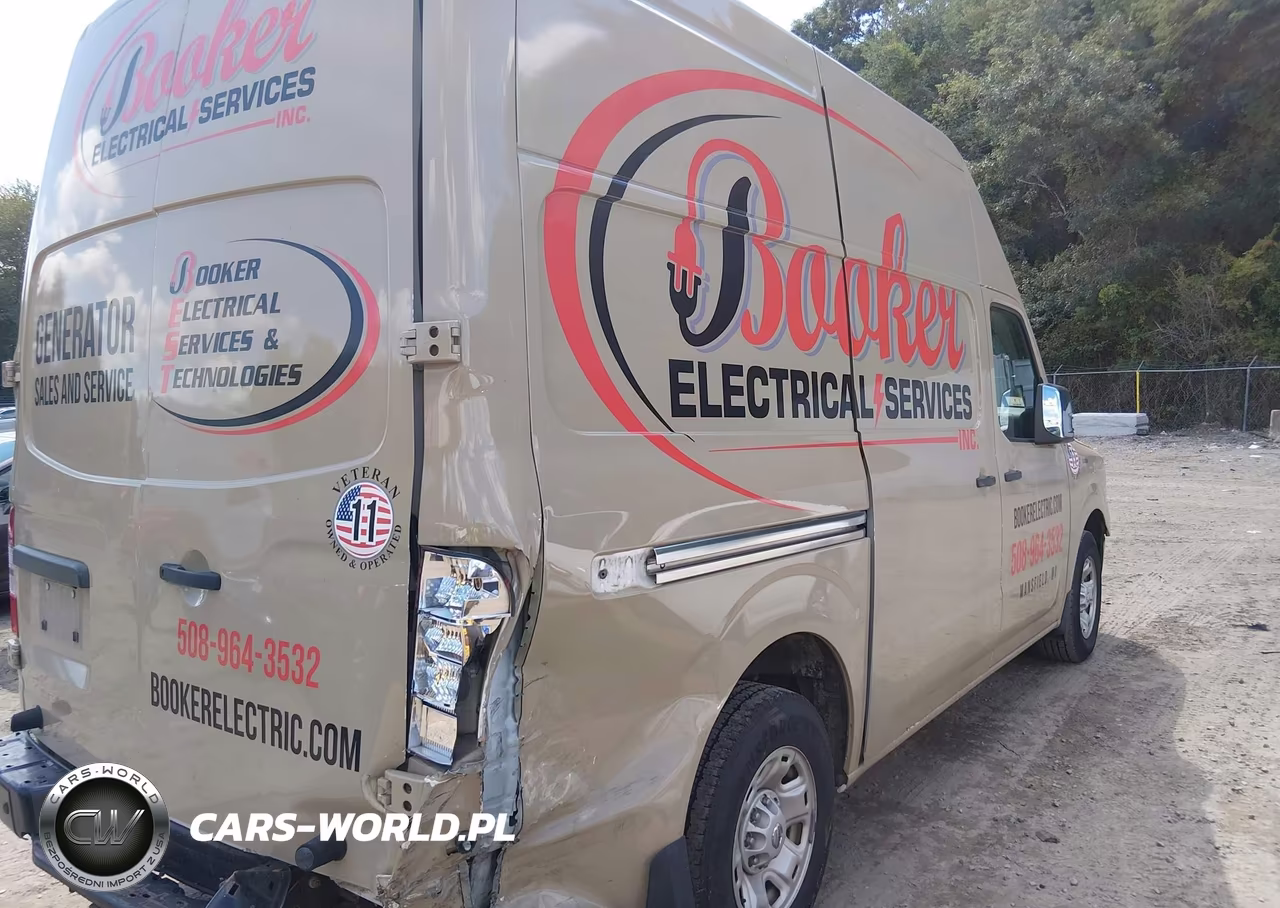 2020 Nissan Nv Cargo Nv2500 Hd Sv High Roof V8 VIN:1N6AF0LY5LN811477 - 4