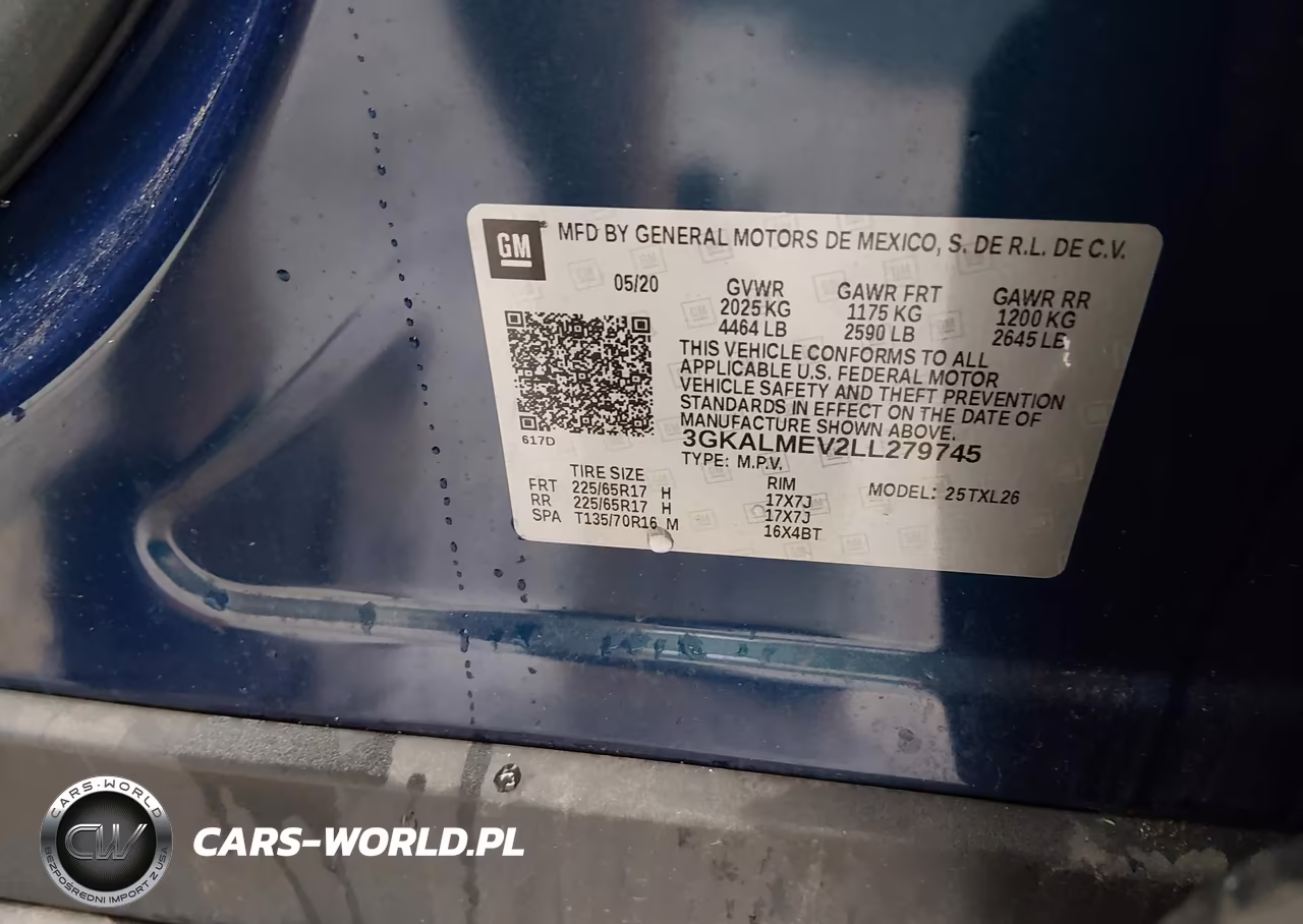 2020 GMC Terrain Fwd Sle VIN:3GKALMEV2LL279745 - 9