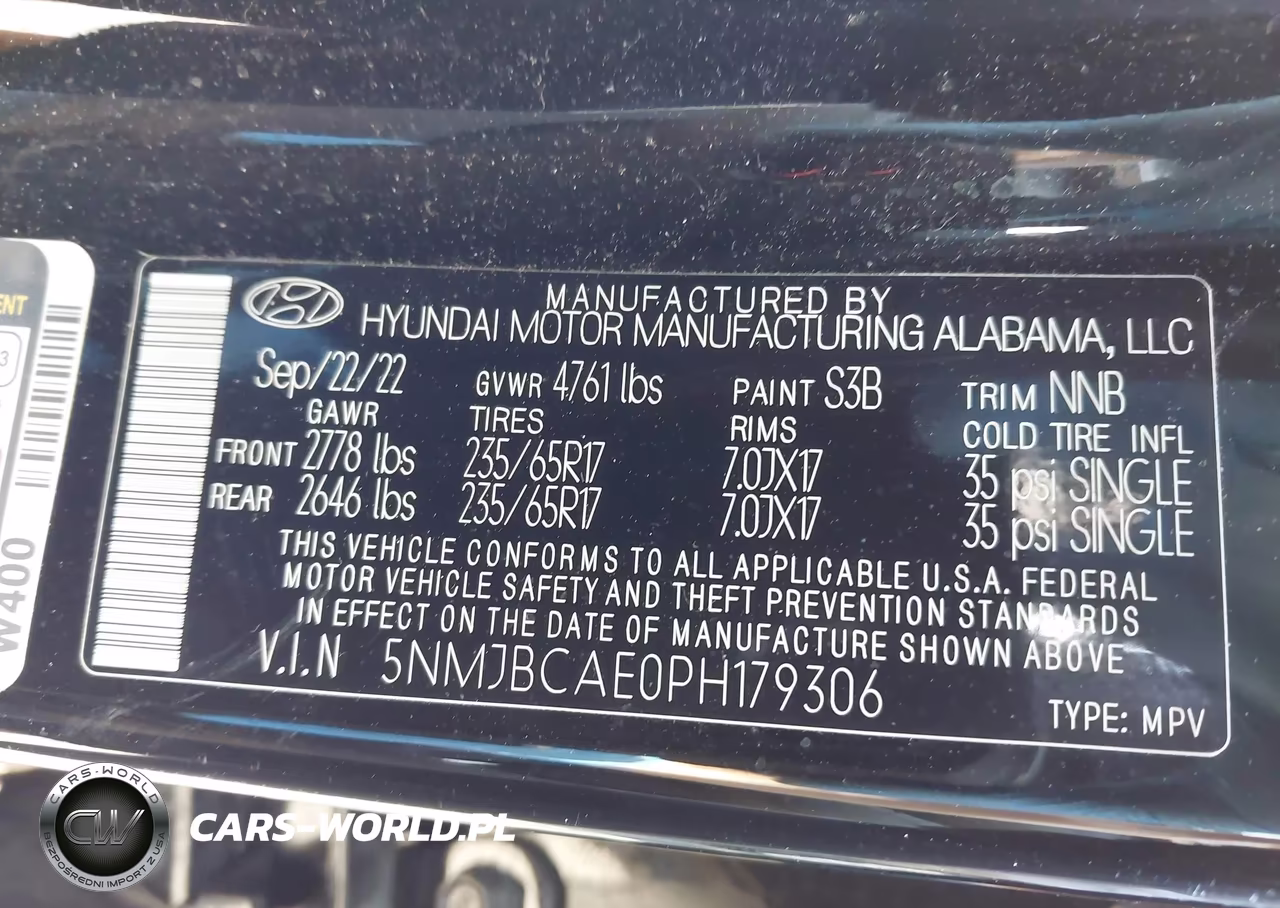 2023 Hyundai Tucson Sel VIN:5NMJBCAE0PH179306 - 9