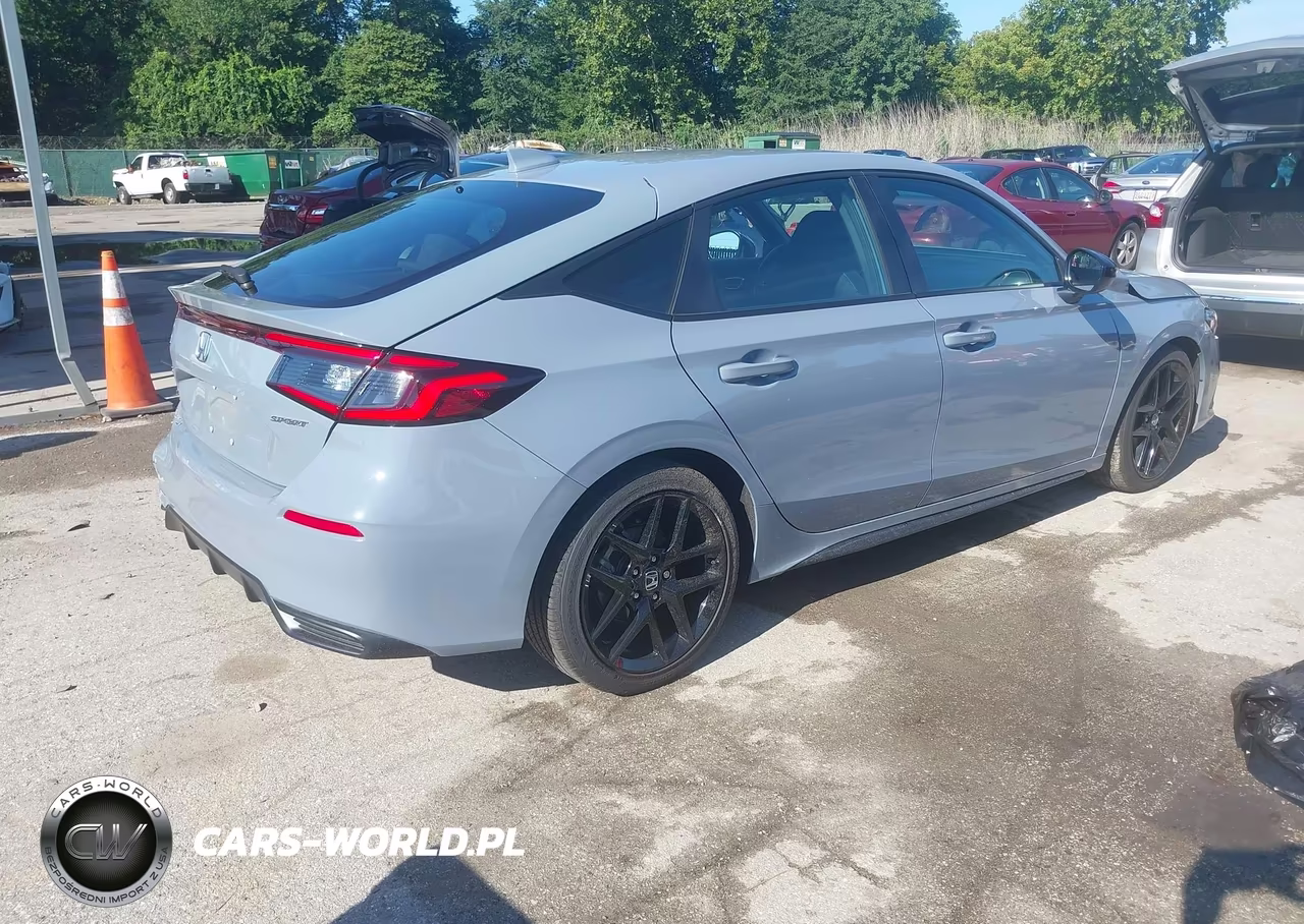 2024 Honda Civic Sport VIN:19XFL2H85RE036195 - 4