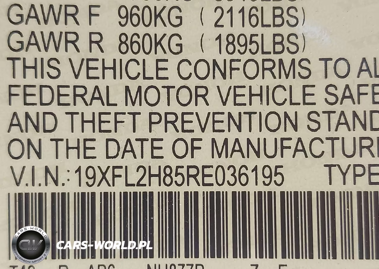 2024 Honda Civic Sport VIN:19XFL2H85RE036195 - 9