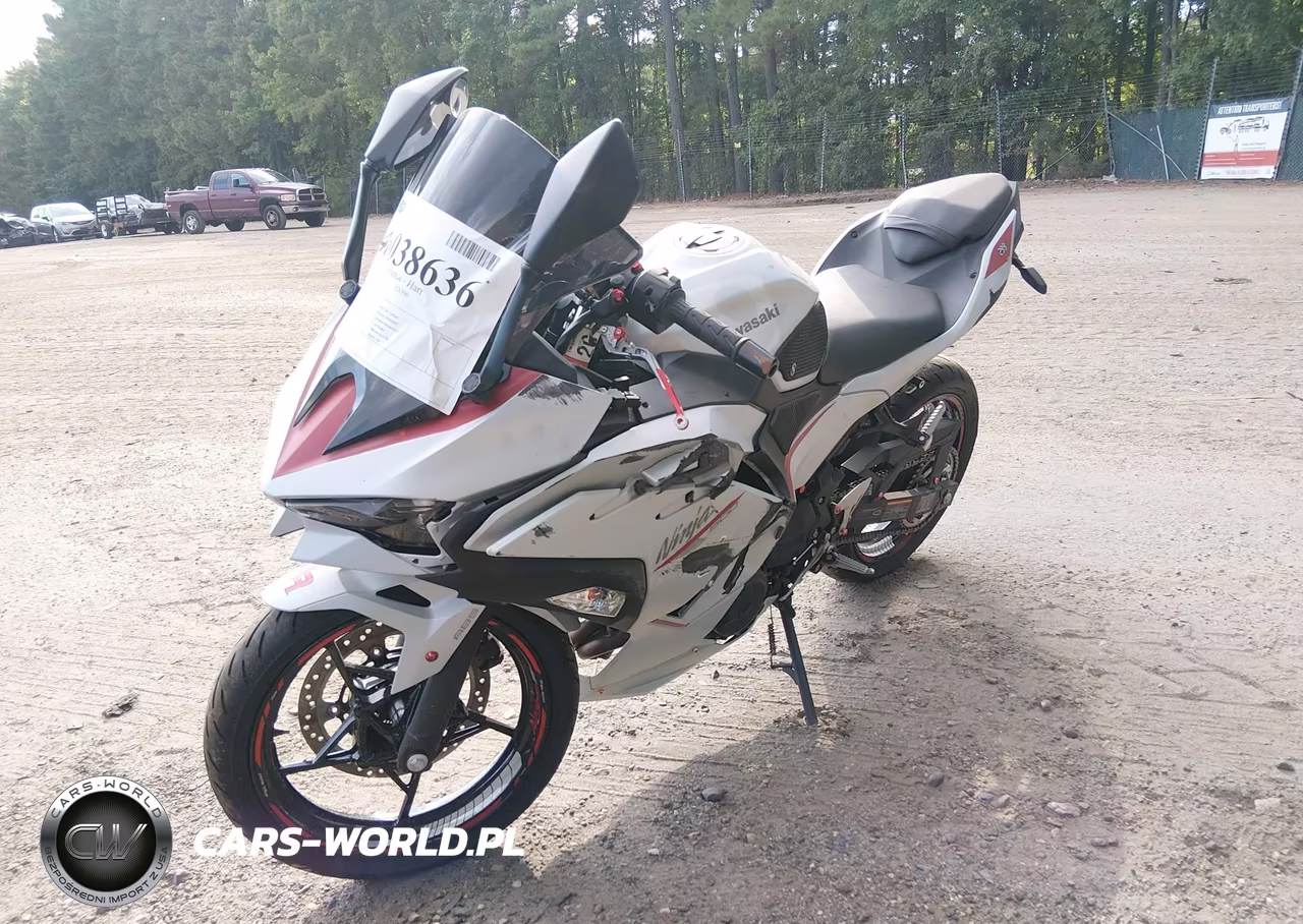 2025 Kawasaki Ex500 VIN:ML5EXGG10SDA69918 - 2