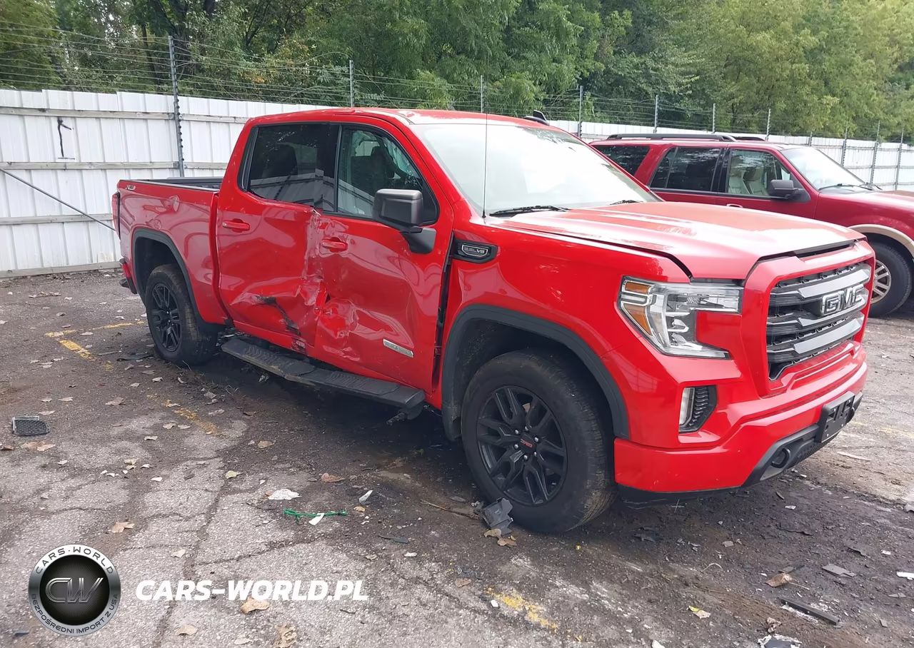 2021 GMC Sierra 1500 4Wd Short Box Elevation
