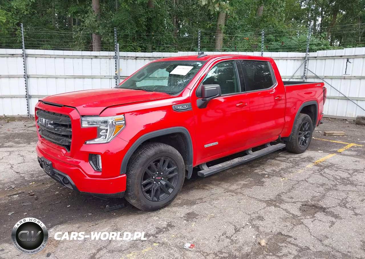 2021 GMC Sierra 1500 4Wd Short Box Elevation VIN:1GTU9CED5MZ349791 - 2