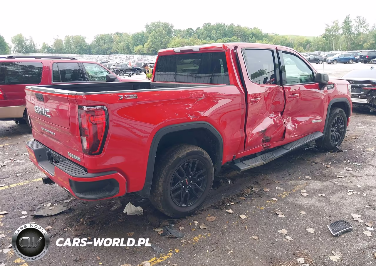 2021 GMC Sierra 1500 4Wd Short Box Elevation VIN:1GTU9CED5MZ349791 - 4