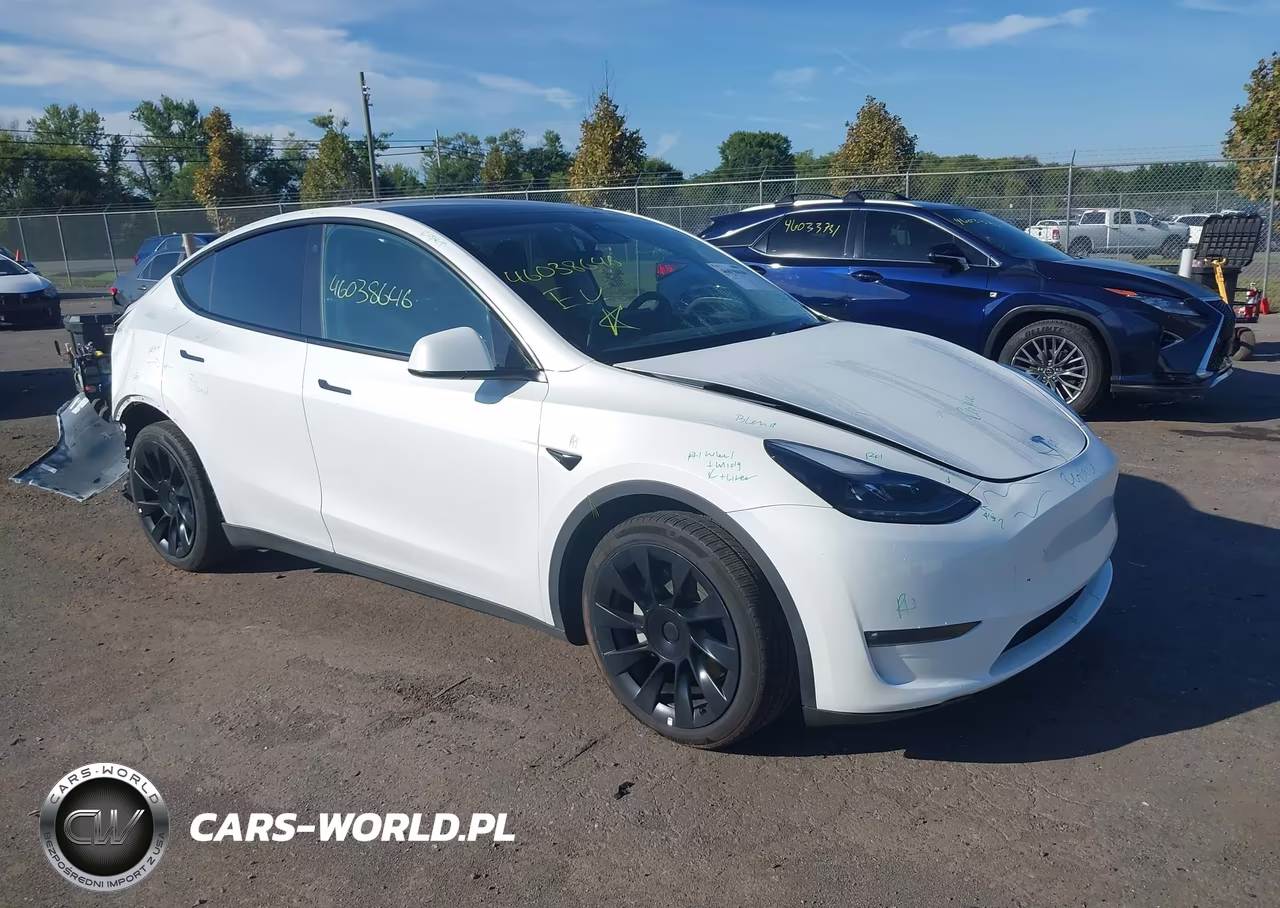 2023 Tesla Model Y Awd-Long Range Dual Motor All-Wheel Drive VIN:7SAYGAEEXPF666791 - 1