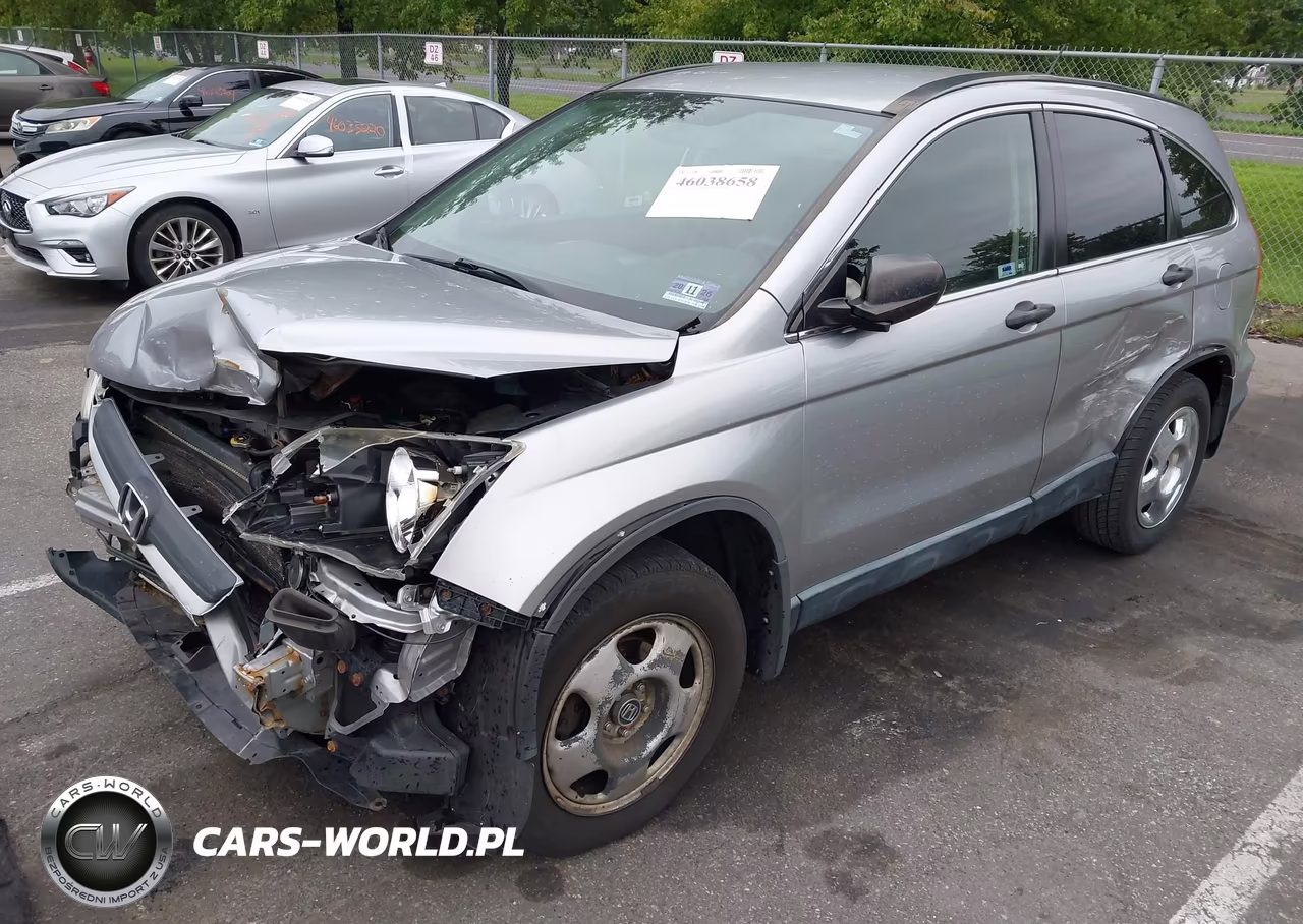 2008 Honda Cr-V Lx VIN:JHLRE483X8C004181 - 2