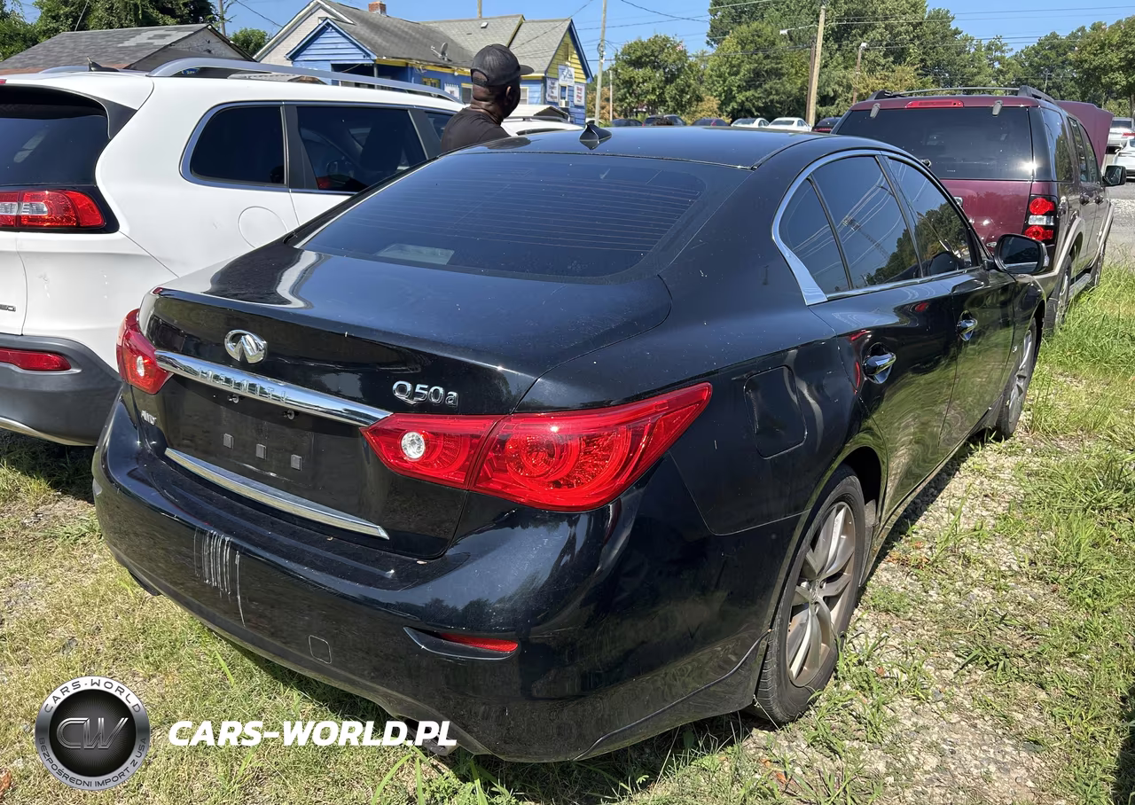 2015 Infiniti Q50 VIN:JN1BV7AR8FM404572 - 4