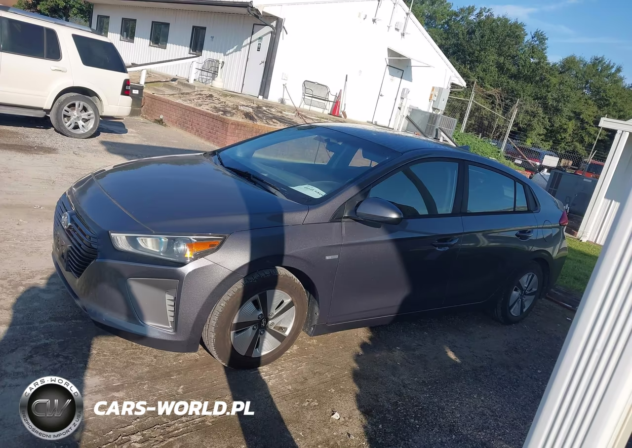2018 Hyundai Ioniq Hybrid Blue VIN:KMHC65LC8JU099672 - 17