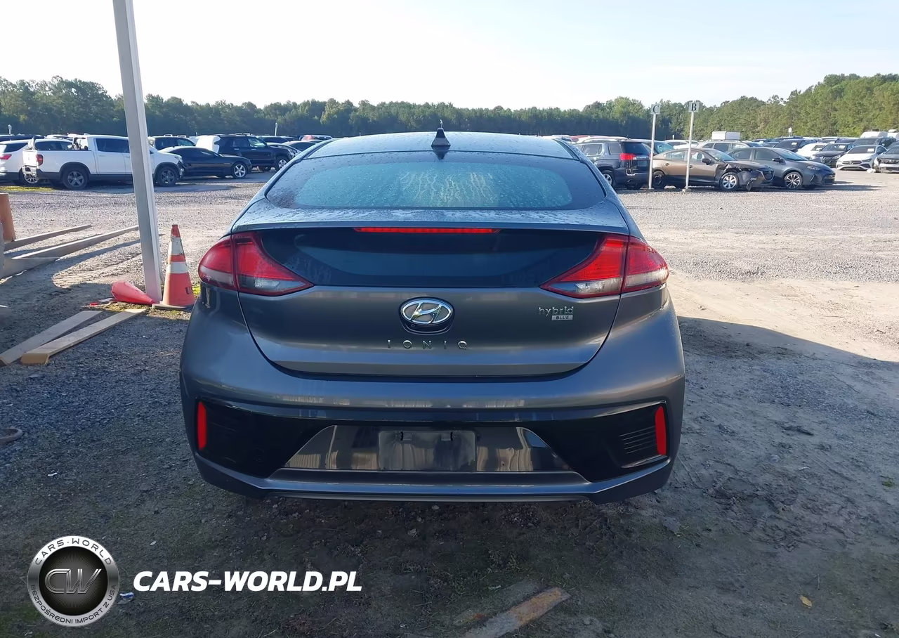 2018 Hyundai Ioniq Hybrid Blue VIN:KMHC65LC8JU099672 - 19