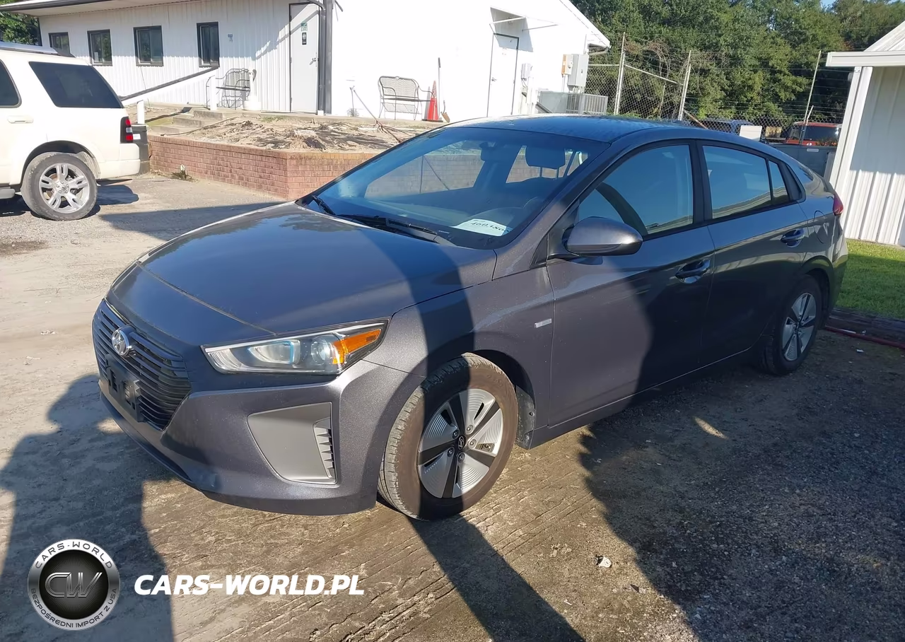 2018 Hyundai Ioniq Hybrid Blue VIN:KMHC65LC8JU099672 - 2