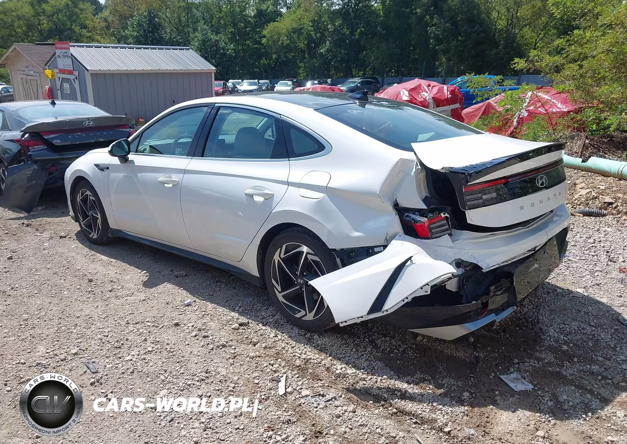2024 Hyundai Sonata Sel VIN:KMHL14JA0RA386592 - 3