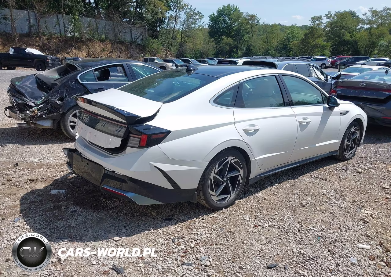 2024 Hyundai Sonata Sel VIN:KMHL14JA0RA386592 - 4