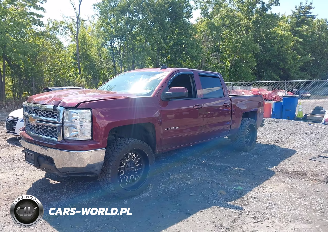 2015 Chevrolet Silverado 1500 1Lt VIN:3GCUKREC1FG420826 - 2