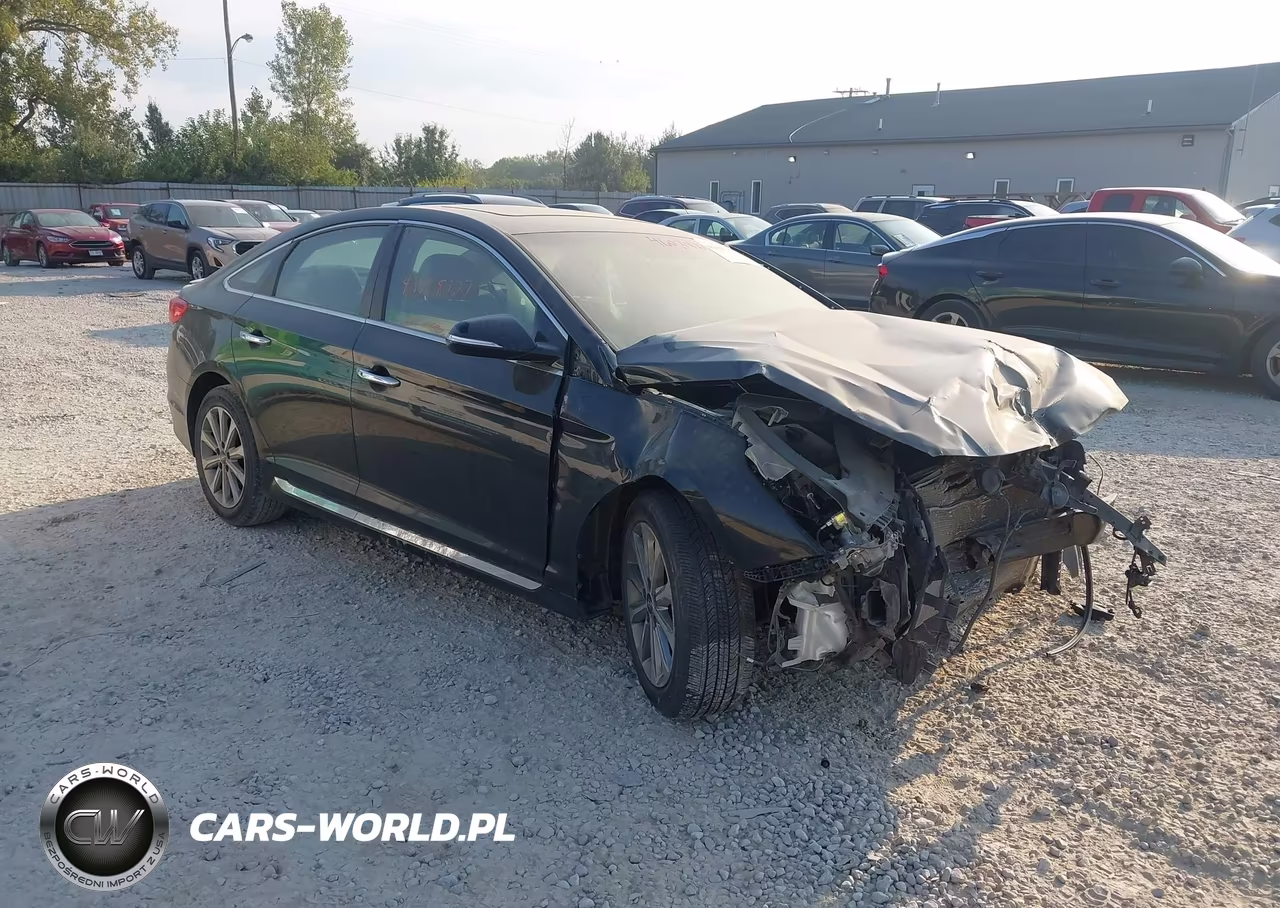 2017 Hyundai Sonata Limited VIN:5NPE34AF2HH457446 - 1