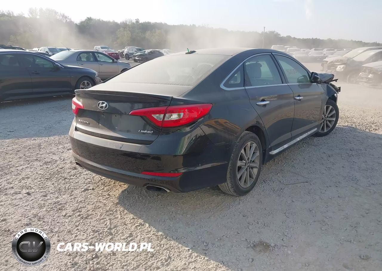 2017 Hyundai Sonata Limited VIN:5NPE34AF2HH457446 - 4