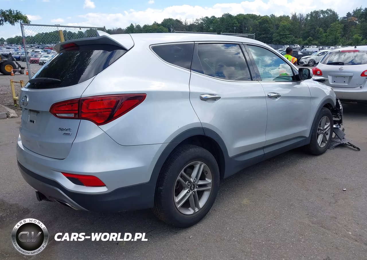 2017 Hyundai Santa Fe Sport 2.4L VIN:5XYZTDLB4HG393073 - 4