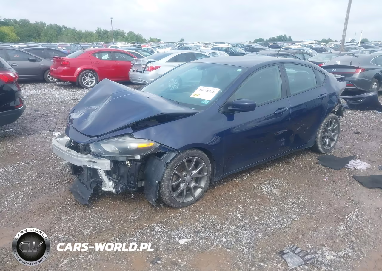 2014 Dodge Dart Sxt VIN:1C3CDFBB1ED907959 - 2