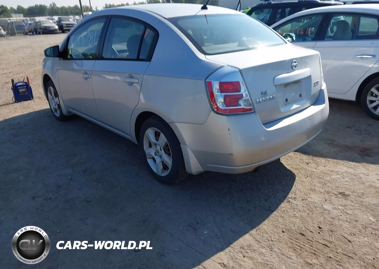 2007 Nissan Sentra 2.0S VIN:3N1AB61E07L633545 - 3
