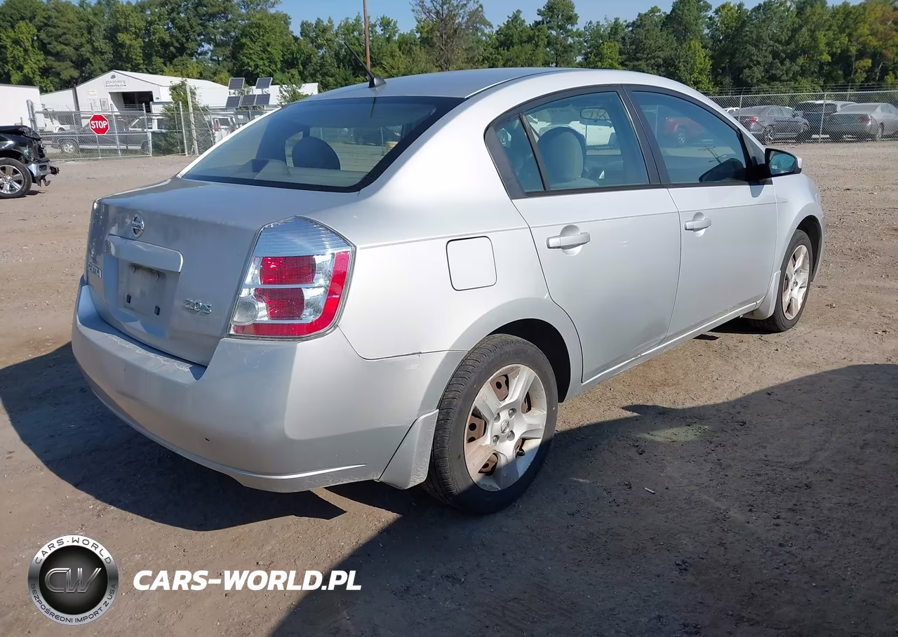 2007 Nissan Sentra 2.0S VIN:3N1AB61E07L633545 - 4