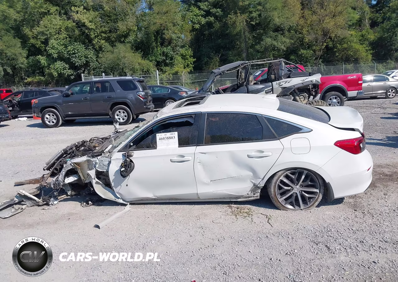 2022 Honda Civic Touring VIN:2HGFE1F94NH300281 - 13