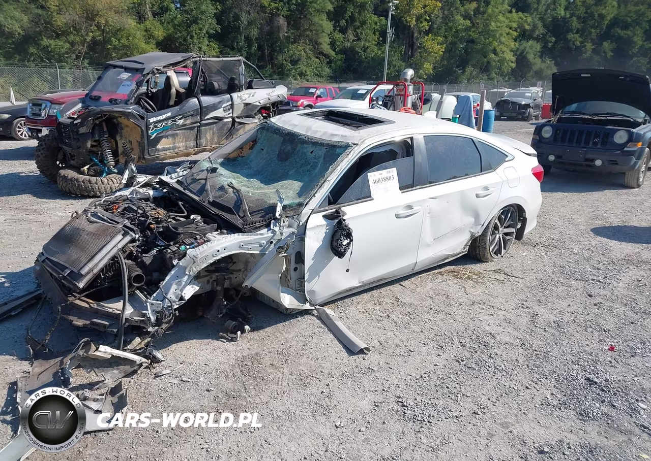 2022 Honda Civic Touring VIN:2HGFE1F94NH300281 - 2