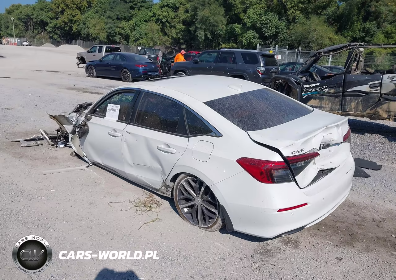 2022 Honda Civic Touring VIN:2HGFE1F94NH300281 - 3