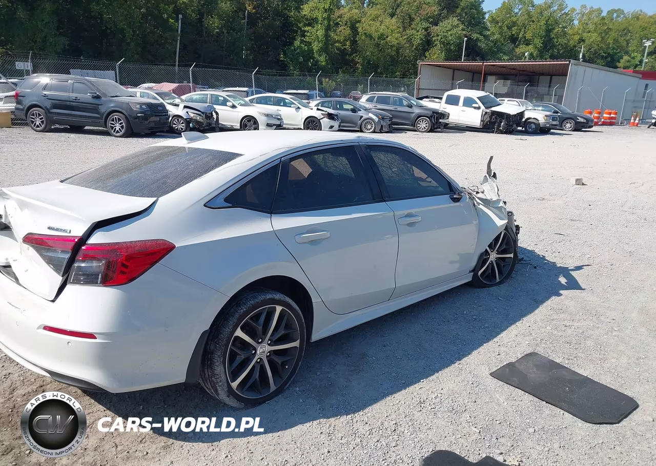 2022 Honda Civic Touring VIN:2HGFE1F94NH300281 - 4