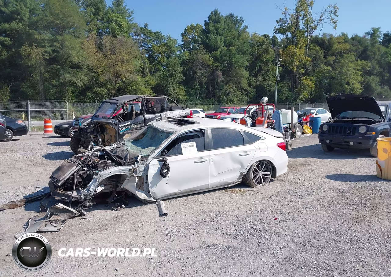 2022 Honda Civic Touring VIN:2HGFE1F94NH300281 - 6