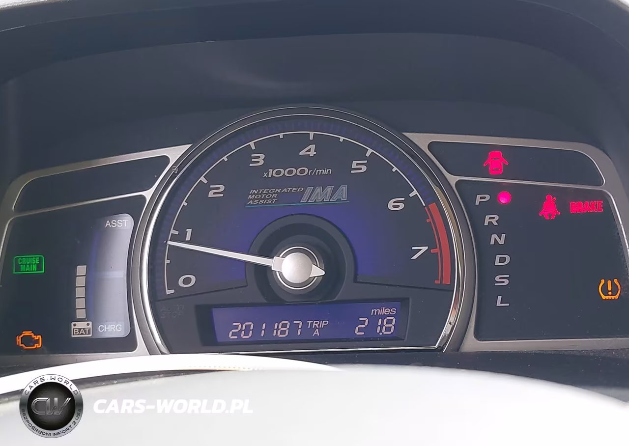 2010 Honda Civic Hybrid VIN:JHMFA3F23AS003691 - 7