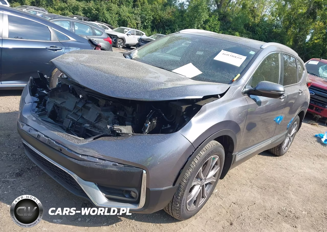 2021 Honda Cr-V Awd Touring VIN:5J6RW2H91ML014508 - 2