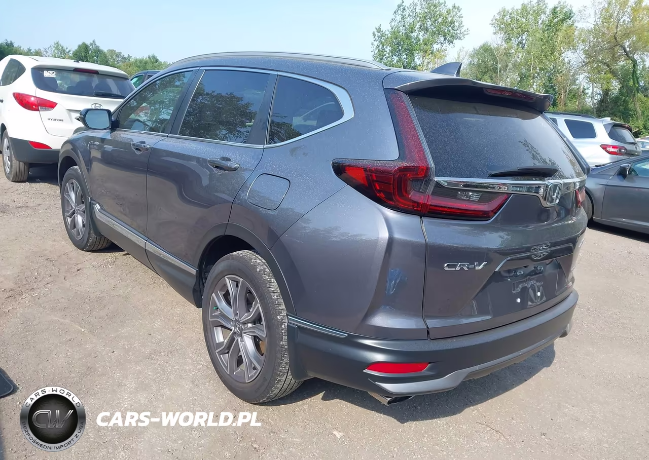 2021 Honda Cr-V Awd Touring VIN:5J6RW2H91ML014508 - 3